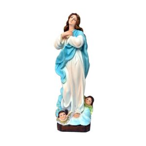 Statua Madonna Assunta del Murillo 30 cm