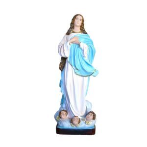 Statua Madonna Assunta del Murillo 155 cm