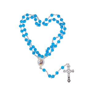 Rosario in vetro – Madonna Assunta