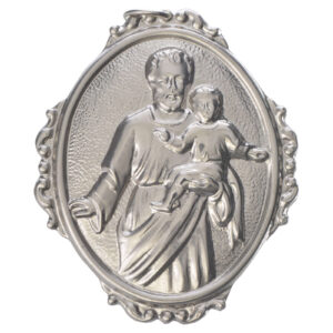 Medaglione confraternita San Giuseppe con bimbo