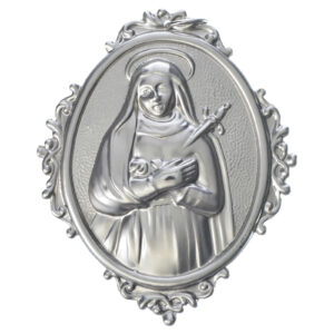 Medaglione confraternite ottone Addolorata