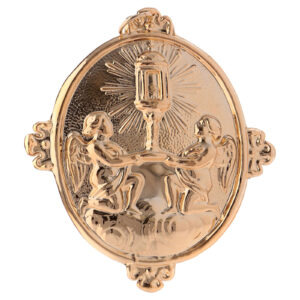 Medaglione confraternite SS. Sacramento Ostensorio Ambrosiano