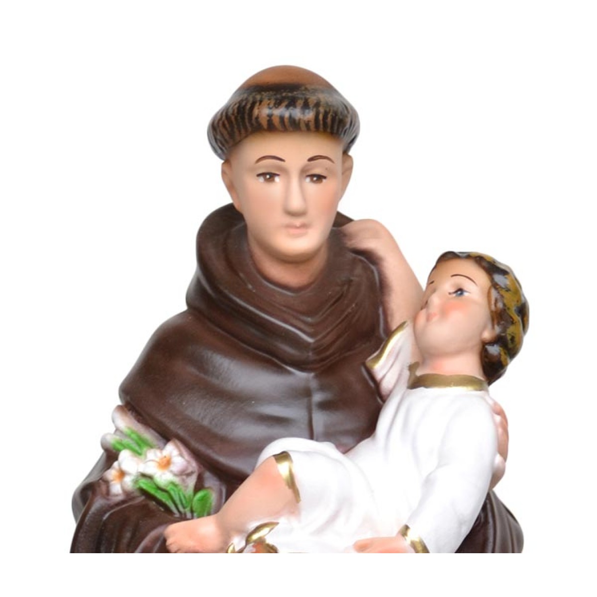 Statua Sant'Antonio di Padova in resina 30 cm - immagine 3