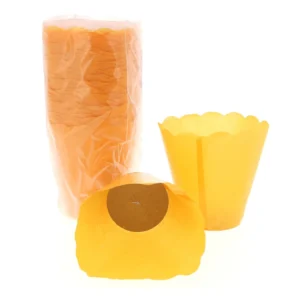 Flambeaux Giallo in carta100 pz