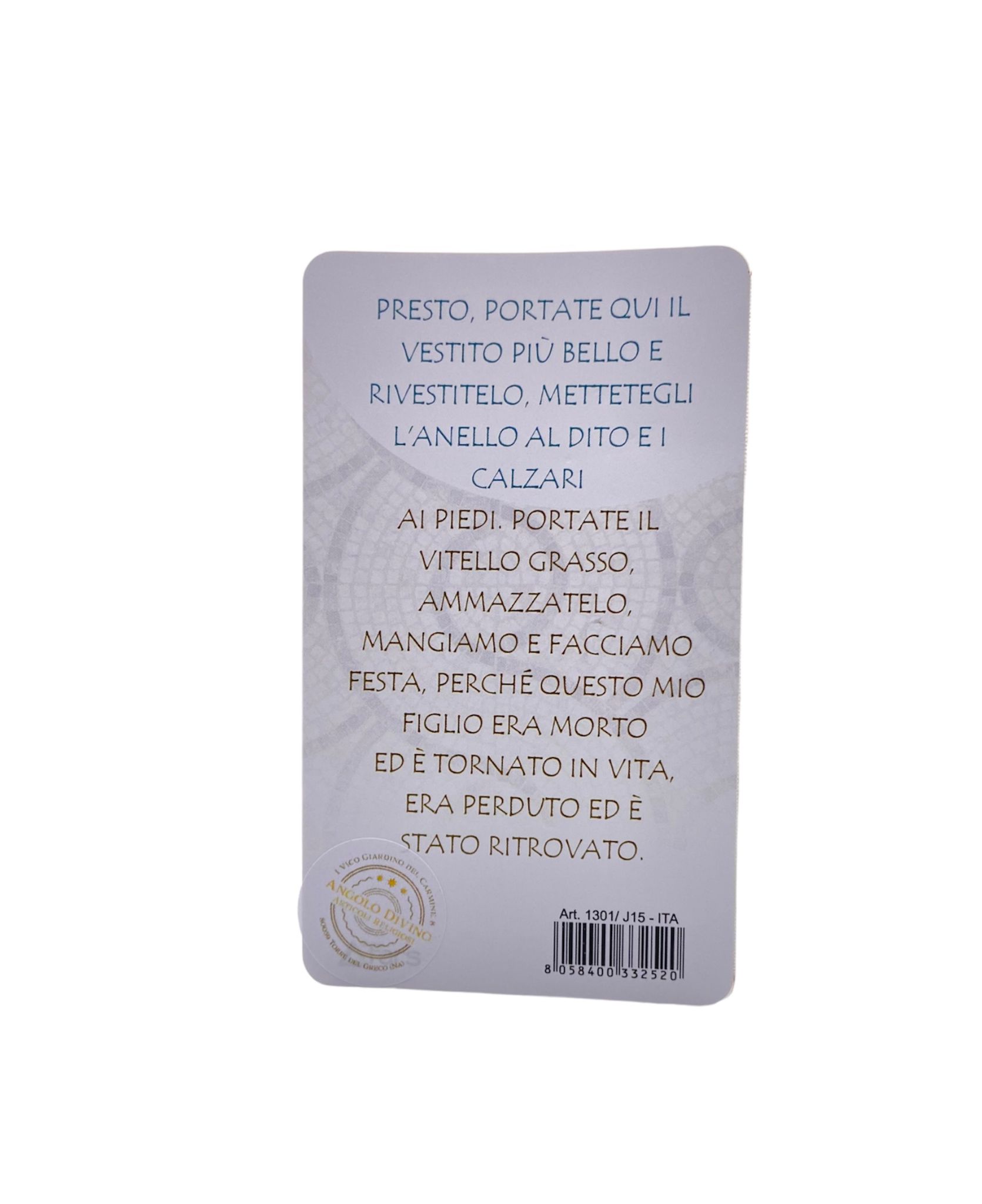 Pendente Ricordo Prima Confessione - immagine 2