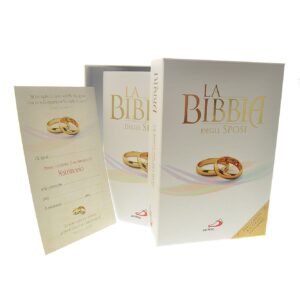 La Bibbia degli Sposi con pergamena