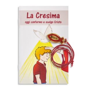 Libretto La Cresima Con Ciondolo in ulivo