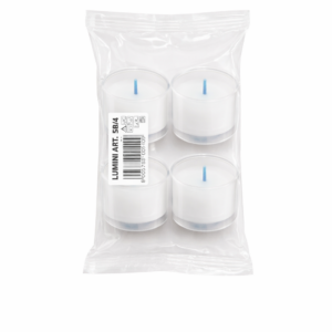 Lumino Modello Stelletta bianco 4 pz