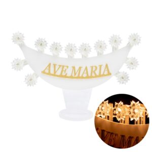 Lumiera In Plexiglass Ave Maria 24 cm