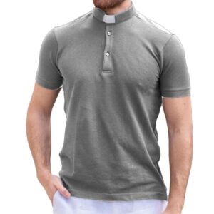 Polo Clergy GRIGIO CHIARO
