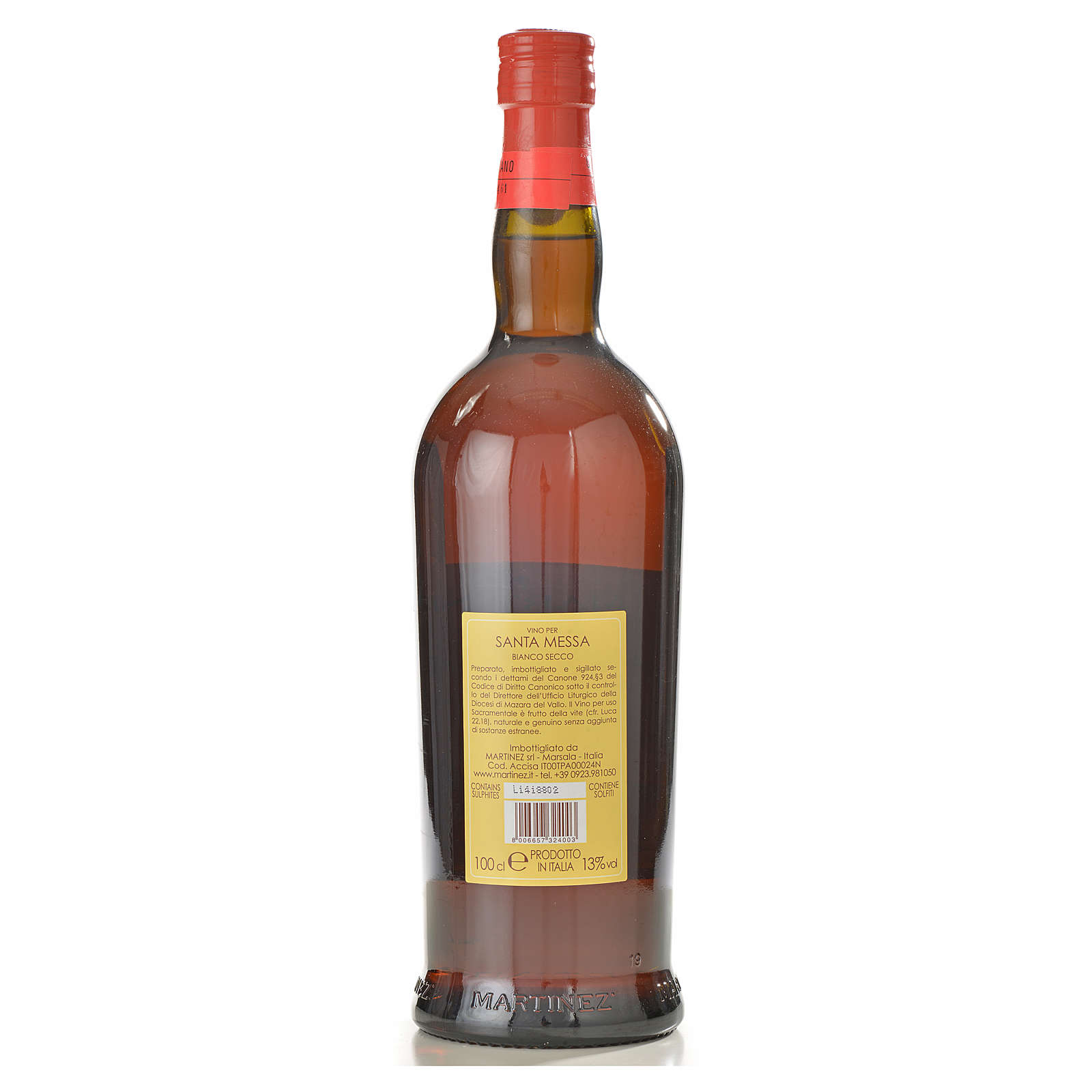 Vino da Messa bianco secco Martinez - immagine 2