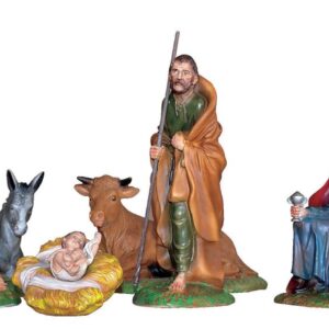 Natività in resina 20 cm - 12 pezzi