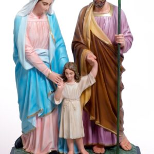 Sacra Famiglia Cm 110 In vetroresina