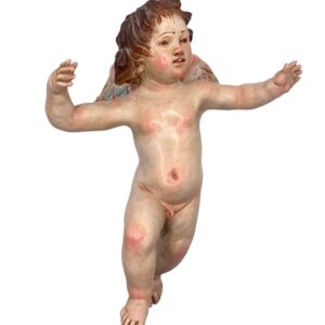 Putto Stile Napoletano 16 Cm In Terracotta