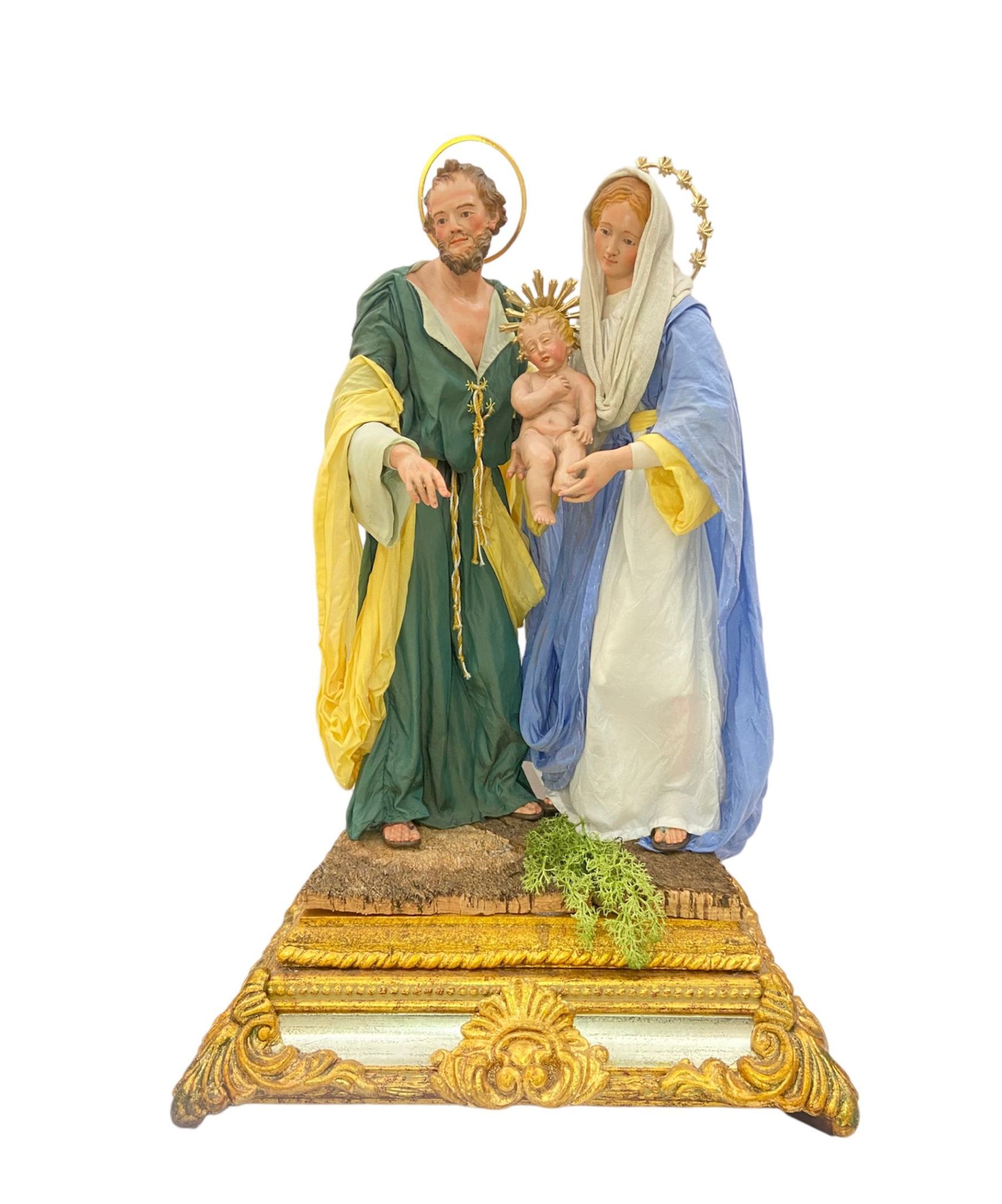 Natività stile Ebraico 35 cm occhi di vetro