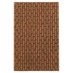Pannello di Sughero modello Mattonato Laterizio  50x100x1cm