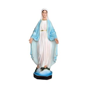 Statua Madonna Miracolosa in resina 70 cm
