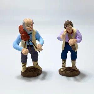 Set Zampognari 4 cm Pastori in Terracotta
