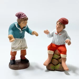 Uomini 7 cm Pastori in Terracotta