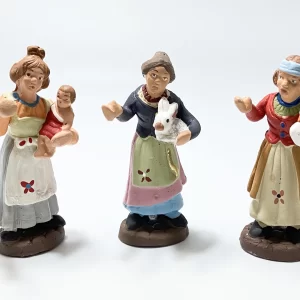 Donne 7 cm Pastori in Terracotta