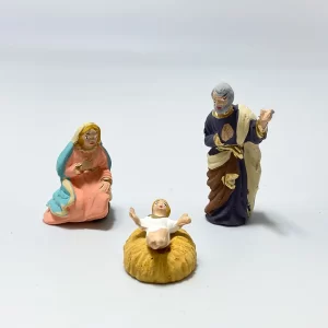 Natività 4 Cm Pastori in Terracotta