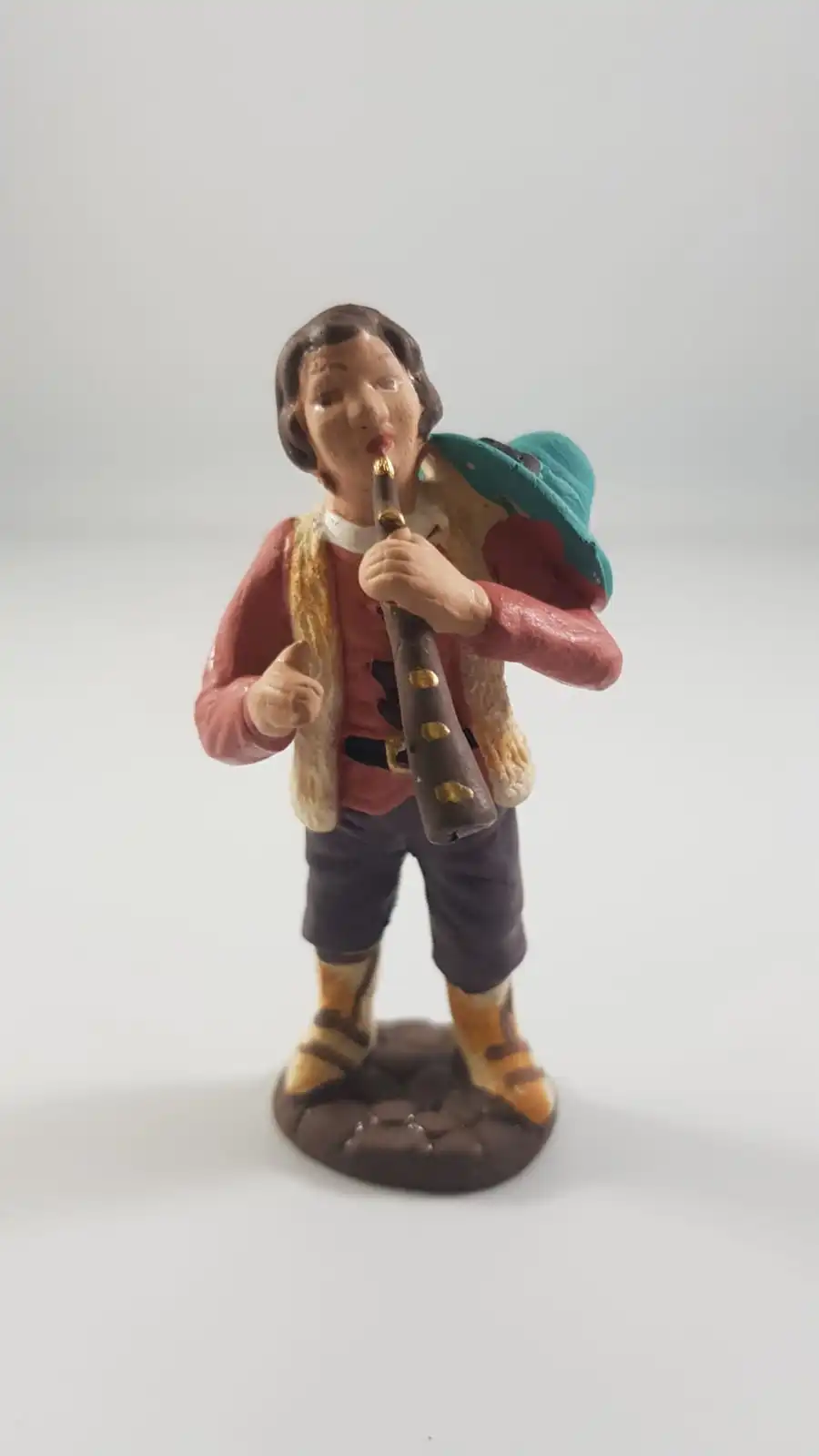 Set Zampognari 7 cm Pastori in Terracotta - immagine 2