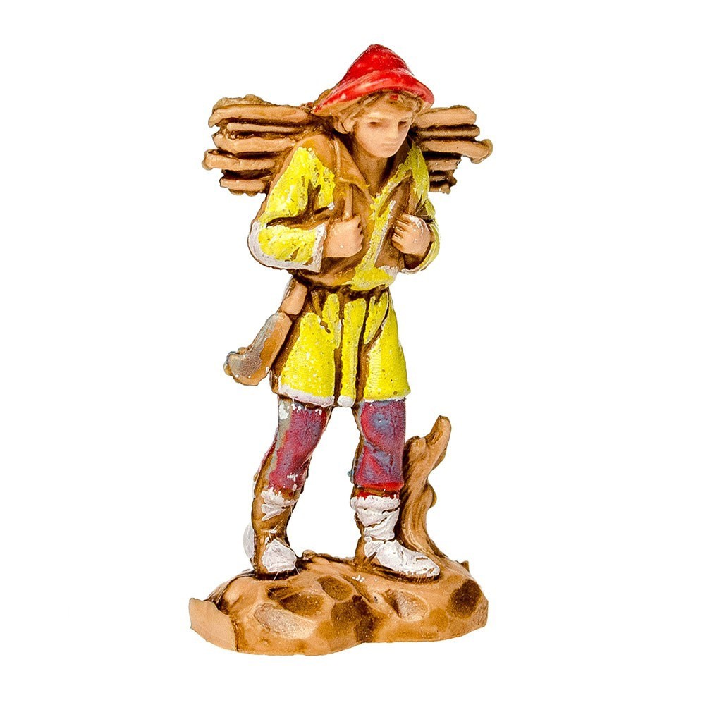 Pastore statuina Boscaiolo 3,5 cm - immagine 2