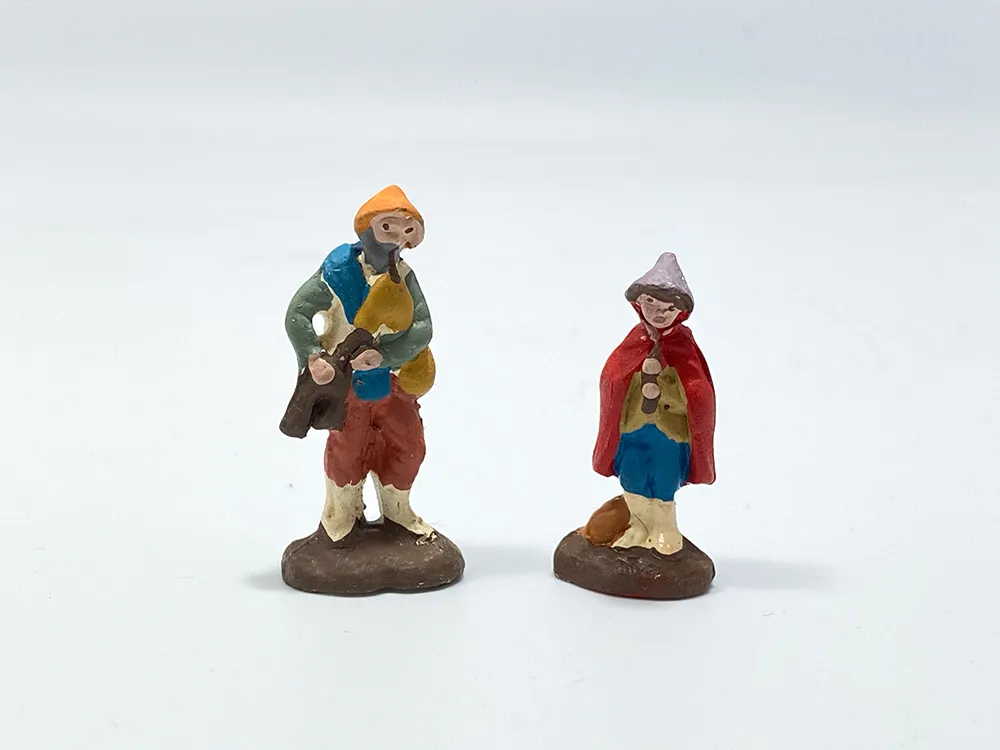 Set Zampognari 3 cm Pastori in Terracotta
