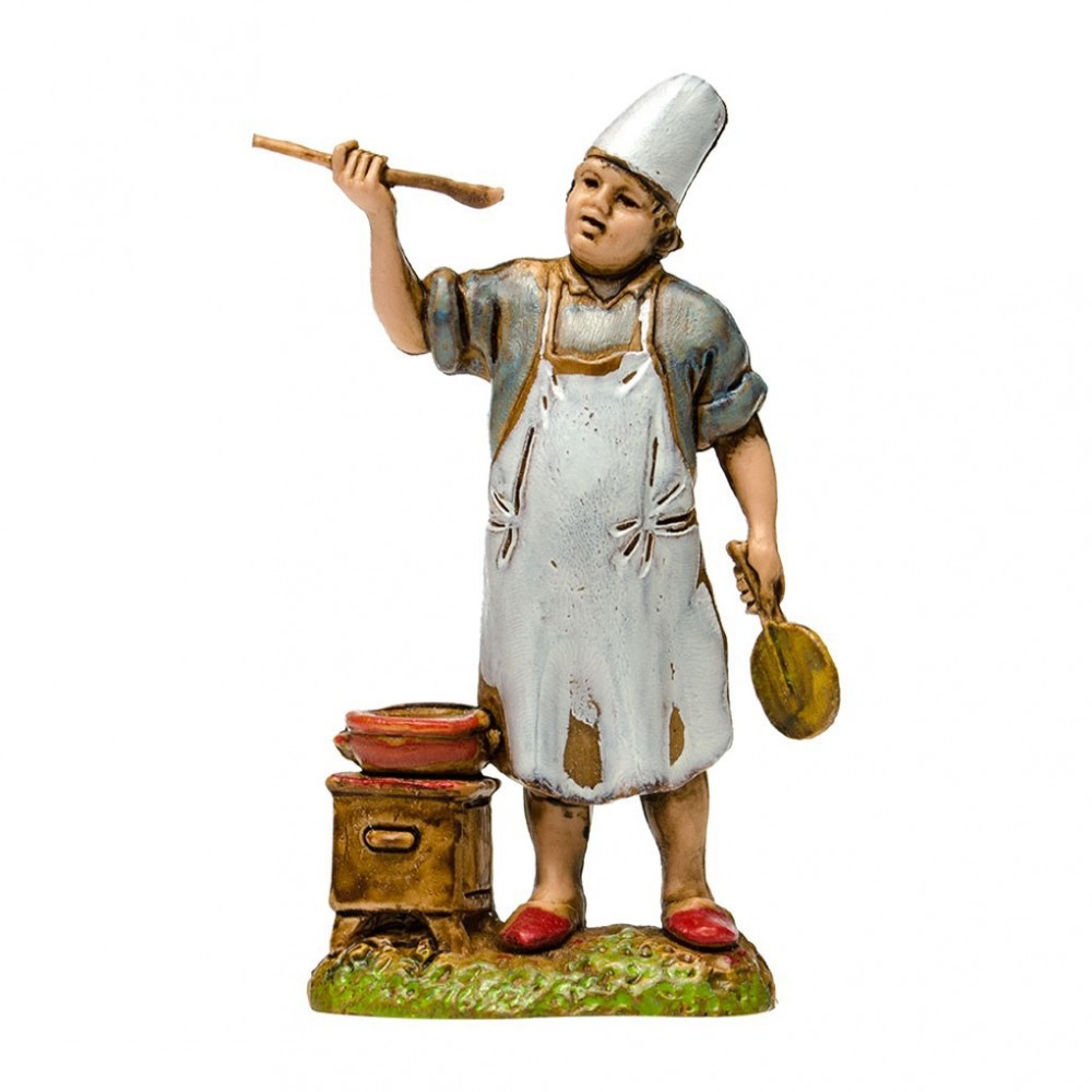 Pastore Statuina Cuoco 6 cm