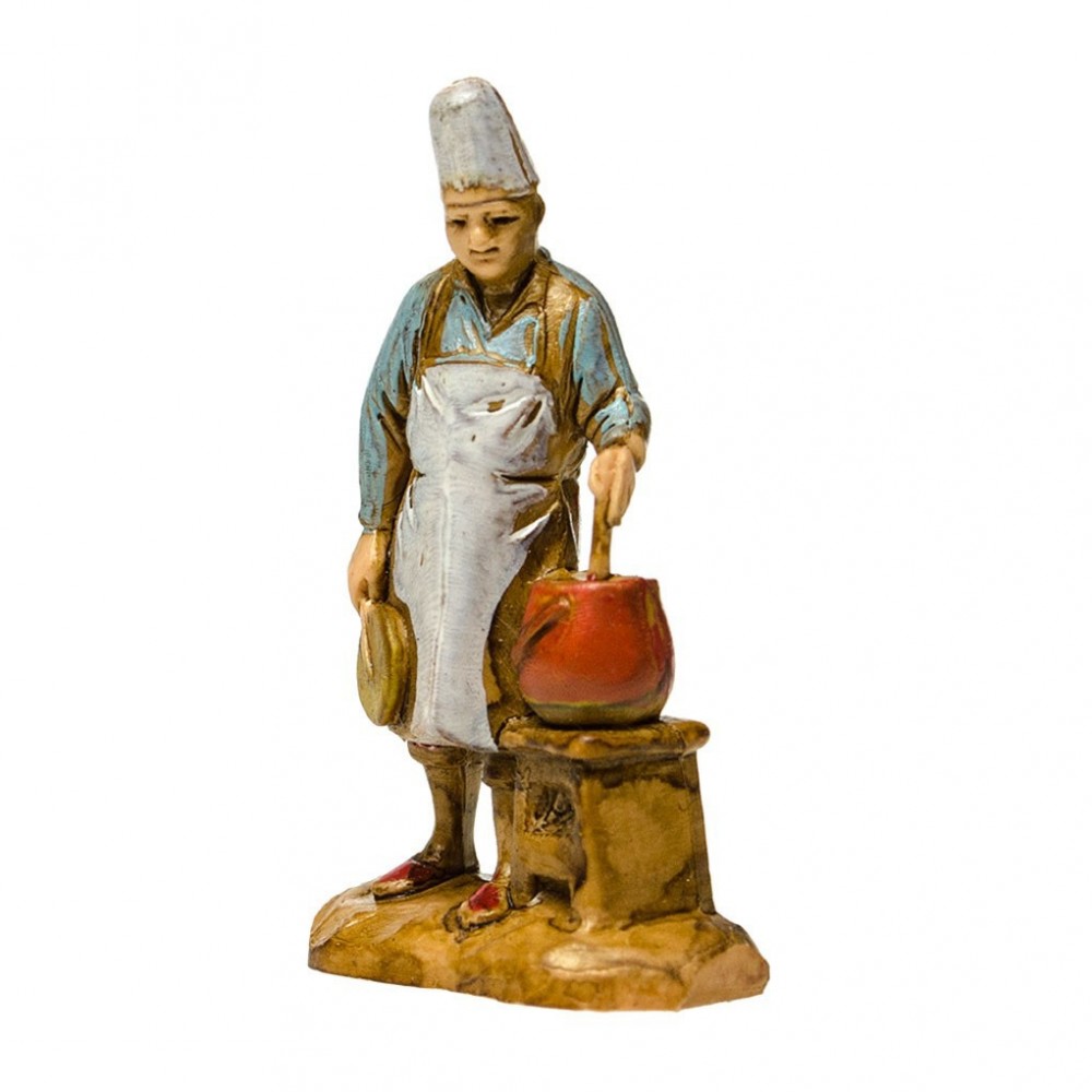 Pastore statuina Cuoco 3,5 cm - immagine 4