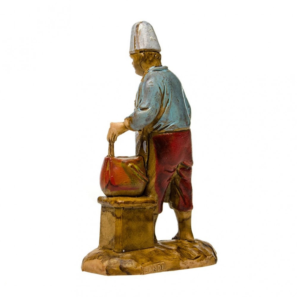 Pastore statuina Cuoco 3,5 cm - immagine 3