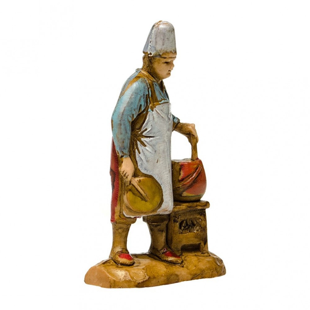 Pastore statuina Cuoco 3,5 cm - immagine 2