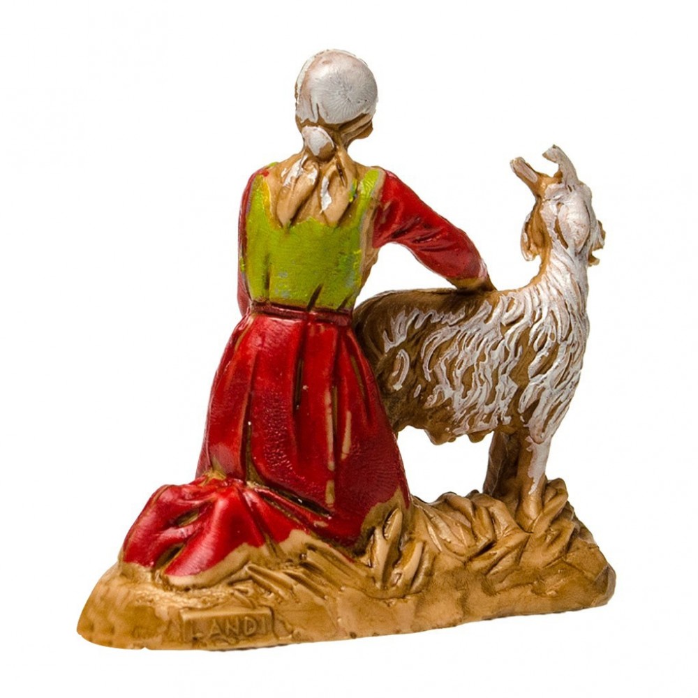 Pastore statuina Mungitrice 3,5 cm - immagine 3