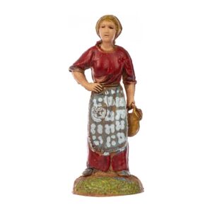 Pastore Statuina Donna con Anfora 6 cm