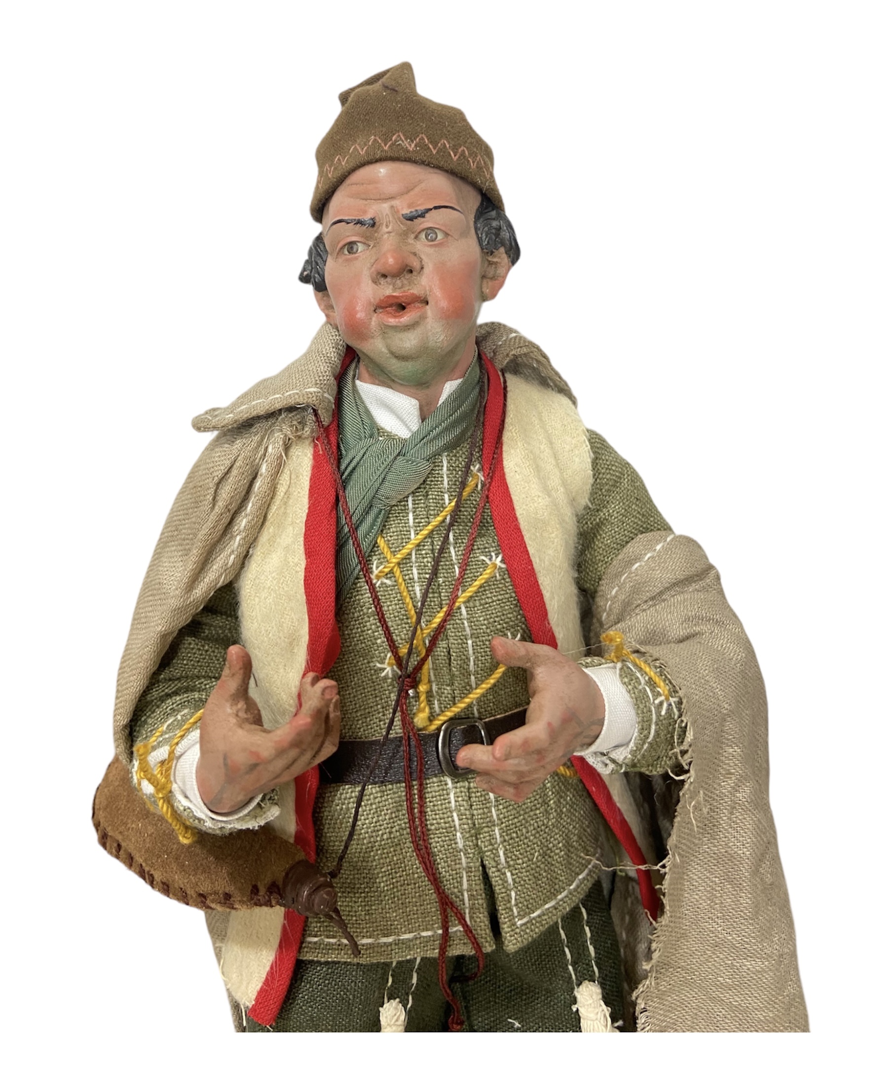 Pastori coppia di Zampognari da 32/35 cm - immagine 3