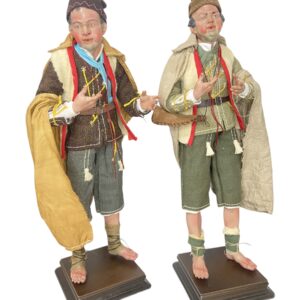 Pastori coppia di Zampognari da 32/35 cm
