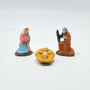 Natività 3 Cm Pastori in Terracotta