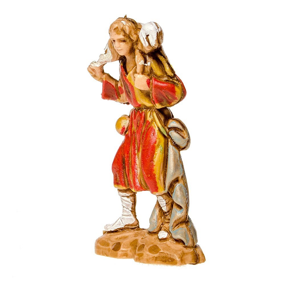 Pastore statuina Buon Pastore 3,5 cm - immagine 3