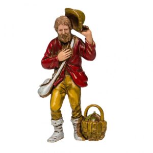 Pastore Statuina Vecchio con cappello 8 cm