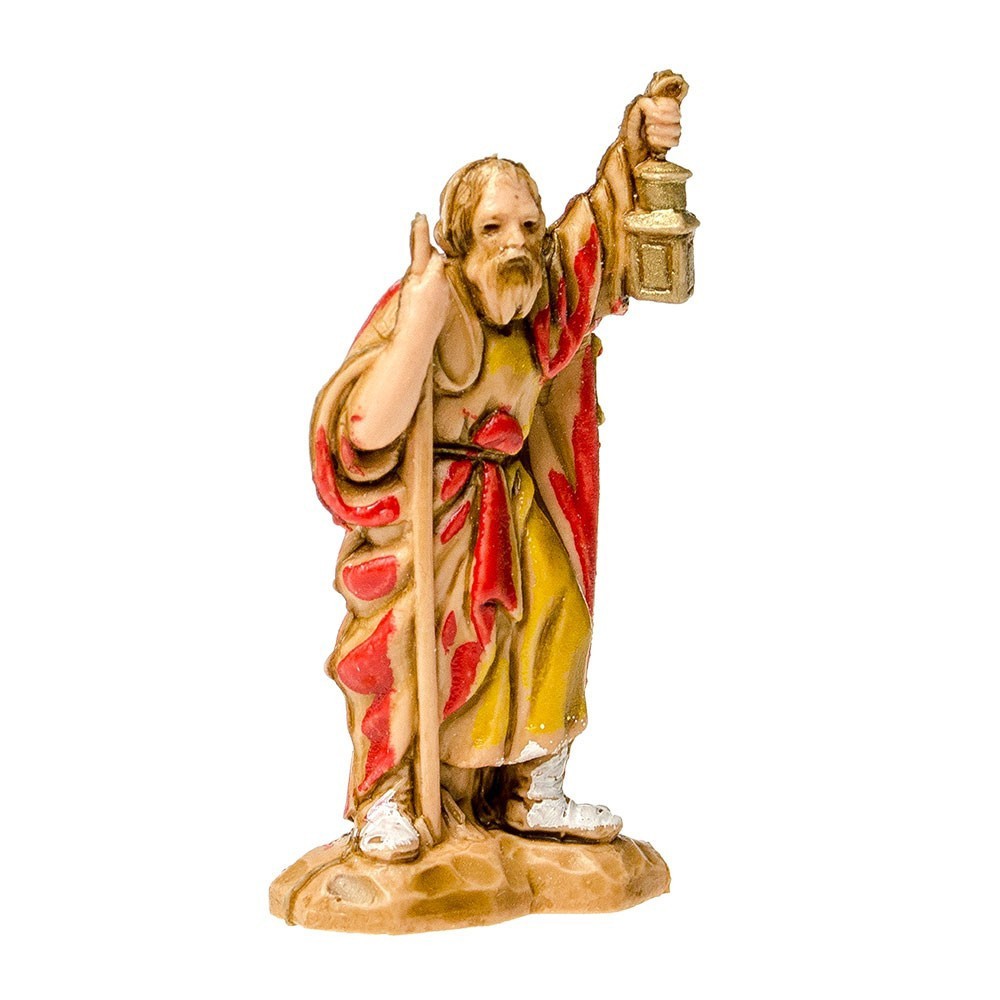 Pastore statuina Pastore con lanterna 3,5 cm - immagine 2
