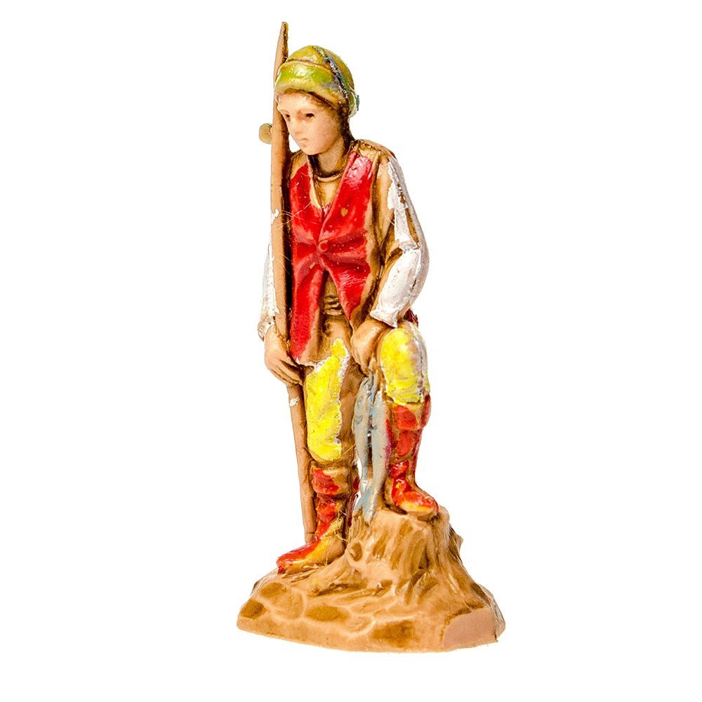 Pastore statuina Pescatore 3,5 cm - immagine 3