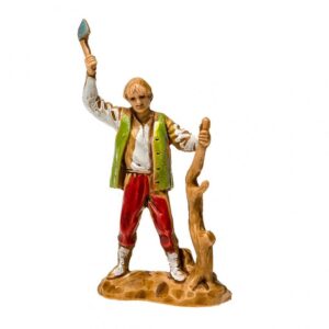 Pastore statuina Taglialegna 3,5 cm