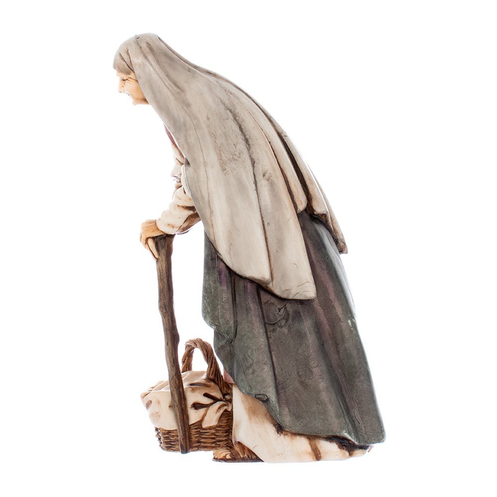 Anziana con Bastone Landi13 cm - immagine 3
