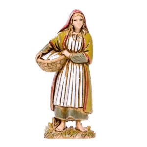 Serie Storica Landi Donna con Cesto 6,5 cm