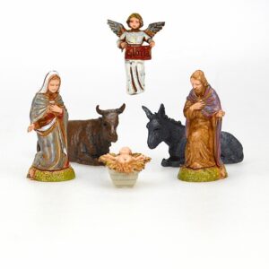 Pastori Statuina Natività 6 Soggetti Cm 6