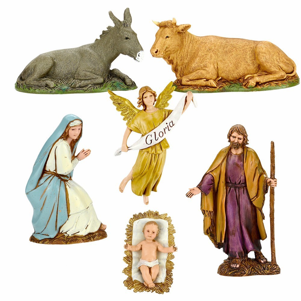 Natività Stile Settecento Landi 10 cm