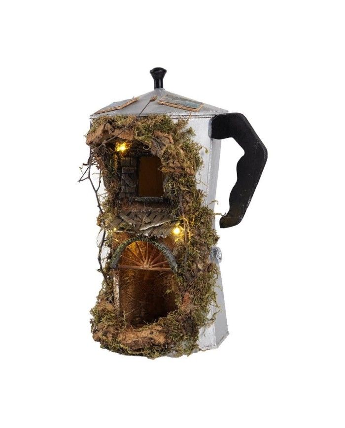 Presepe napoletano in Moka 30 cm - immagine 3