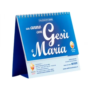 Calendario da tavolo 2026 Gesù e Maria