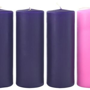 Ceri Per Corona D’Avvento 70 X 140 mm Opaco