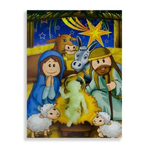 Confezione Cartoncino Con Bambino Fluorescente
